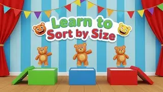 Sort by Size for Kids | Learn Big and Small | Preschool Learning Video