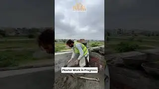 Plaster Work in Progress | 10 Marla Project Tauheed Block Bahria Town Lahore