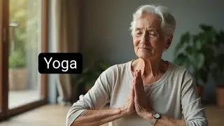 Adaptive yoga for seniors to improve balance, strength, and mood #senior balance, #chair yoga,
