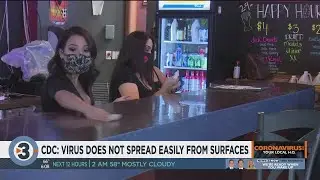 CDC: Coronavirus does not spread easily from surfaces