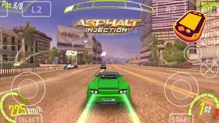 Asphalt: Injection (PS Vita) Vita3K Emulator Android v1.6.0-5 Game Test