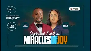 SUPERNATURAL LIFTING VIA MIRACLES OF JOY  || FIRST SERVICE || JANUARY 11, 2026