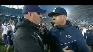 James Franklin ANGRY Penn State Fumbles 4 Times In the Rain vs. Northwestern 2022