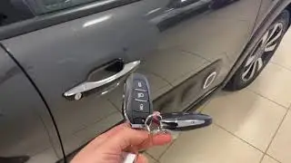 Using Keyless entry and ignition on a Citroen C3 Automatic