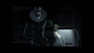ASMR Death Note: Light Yagami writing + Rain sound + small talk