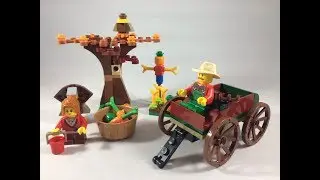 Review and Time Lapse: LEGO 40261 Thanksgiving Harvest