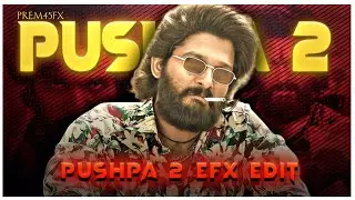 PUSHPA 2 __THE RULE EFX EDIT #pushpa2 #pushaparaj