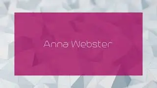 Anna Webster - appearance