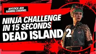 How to Complete NINJA Challenge in 15 seconds (Zomicidal Maniac) #gaming #deadisland2