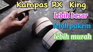 sepeda beat,Vario,Scoopy || dikasih kampas rem RX king lebih enak/pakem