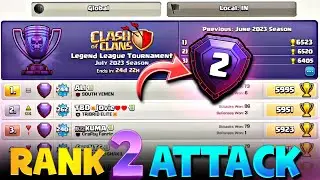 Global Rank 2 Player Legend Hits | Th15 Best Attack Strategy 2023- Clash Of Clans