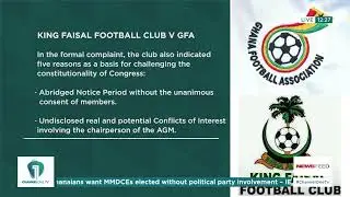 King Faisal Petitions CAS to Annul GFA Congress, Tenure Extension