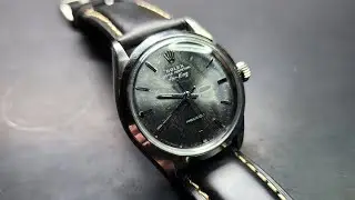 '68 Rolex Air-King, ref 5500, cal 1520. Cleaned/serviced.