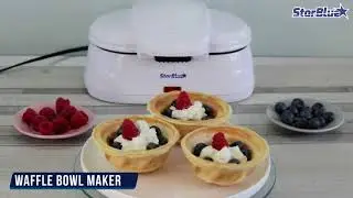 Double Waffle Bowl Maker by StarBlue