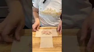 How to fold same size spring rolls #reels