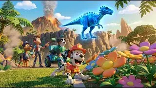 PAW Patrol: Dino Rescue Mission & The Volcano Emergency! 🦖