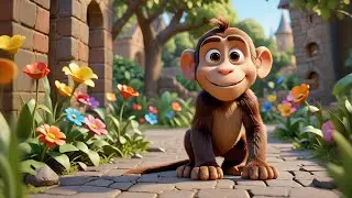 Momo Monkey Builds a Castle | Creativity & Building Song for Kids | Nursery Rhymes and Learning Song