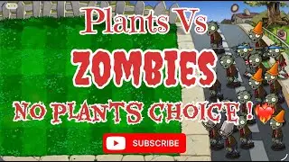 The Ultimate NO SUN Challenge! 🚫 PvZ Survival