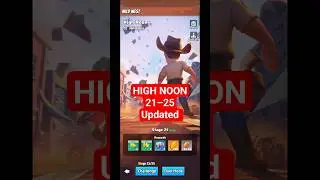 🔥High Noon Stage 21&ndash;25 Guide (Updated) | Easy Clear Strategy | Last War: Survival #lastwar #highnoon