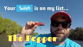 The Popper - Wish.com Fishing Lure Challenge