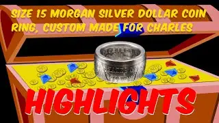 Coin Ring custom made for Charles Highlights
