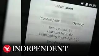 Amazon branded &lsquo;obscene&rsquo; after investigation finds new items marked &lsquo;destroy&rsquo;