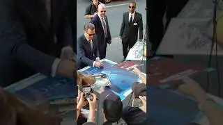 Leonardo DiCaprio Signs 