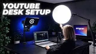 Самодельная студия для YouTube | Бюджетная сборка стола