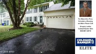 8 PURI LANE, STAFFORD, VA Presented by Gregory Lantier.