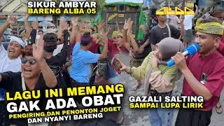 PENGIRING DAN PENONTON KOMPAK JOGET DAN BERNYANYI BERSAMA DILAGU VIRAL CAMPUR GAUR GAZALI ALBA 05
