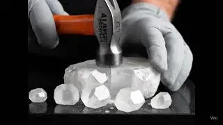 Satisfying Cut of Mineral/Rock | Crystal Layer Reveal in Slow Motion | #Shorts #ASMR #AIShattered