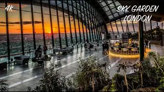 Walking Tour | Sky Garden | London | 4K