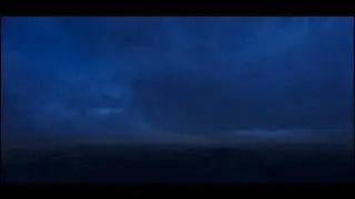 Midnight Dark Ocean Thunder Storm 🌑🌊 | Deeply Calming & Dangerously Peaceful ASMR
