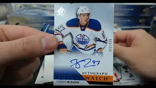 2015-16 Upper Deck SP Authentic Hockey 12 Box Case Break #1