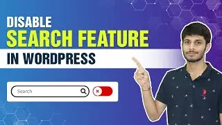 How To Disable The Search Feature In WordPress | WordPress Exclude Search