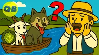 Only 4 in 10 Solve This Riddle (Farmer, Goat & Cabbage)