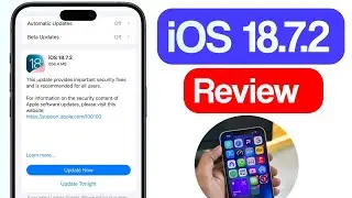 iOS 18.7.2 Review | iOS 18.7.2 Update Features | iOS 18.7.2 Update | iOS 18.7.2 Features | 18.7.2 | 