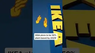 IKEA are on a mission to be a climate positive business by 2030! #veganism #plantbased #climate
