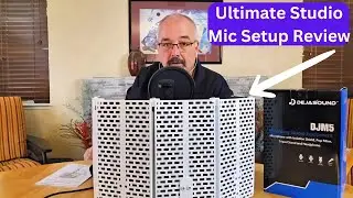 🎙️ Ultimate Studio Mic Setup! | Condenser Mic + Isolation Shield & Pop Filter 🎧🔥