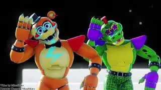 【MMD FNAF】Shake It Off (Freddy and Monty)【60fps】