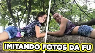 IMITANDO FOTOS DO ÁLBUM DE 15 ANOS DA FU!