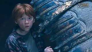 Harry, Ron and Hermione Look for the Philosopher's Stone | Full Scene