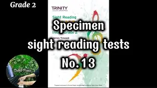 Specimen sight reading tests - No.13 (P74) | TRINITY Sight Reading PIANO Initial-Grade 2
