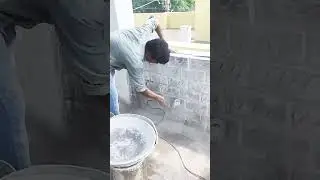 How to Interlock Brick Plastering VARADHAN CONSTRUCTION @VaradhanConstruction