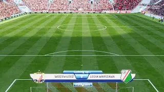 Realistic FIFA 16 (2025) | Highly modded | Widzew vs Legia