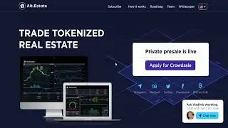 Alt.Estate is a blockchain platform