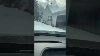# deliverydriver tip 11 - snow covered driveway are slippery when on a hill - use caution ⚠️