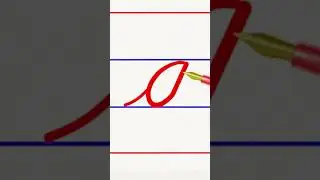 how to write small letter q in cursive handwriting