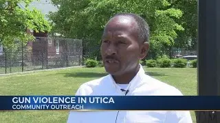 Community outreach about gun violence in Utica