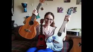 Ukulele Comparison: Makala Soprano, Luna Great Wave and High Tide